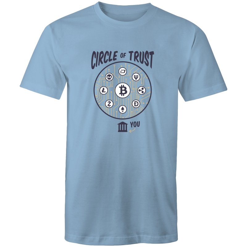 Men's Bitcoin Circle Of Trust T-shirt