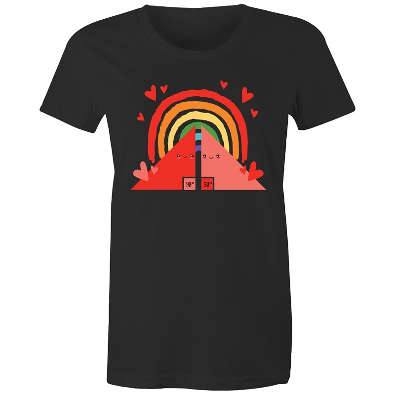 Women's Soul Mate Rainbow T-shirt