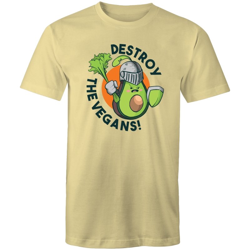 Men's Destroy The Vegan's T-shirt