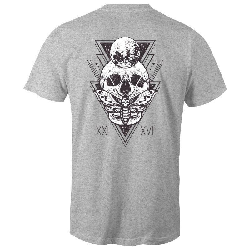 Men's Skull And Moth Graphic Tee