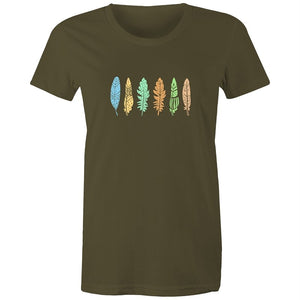 Women's Feather Print T-shirt