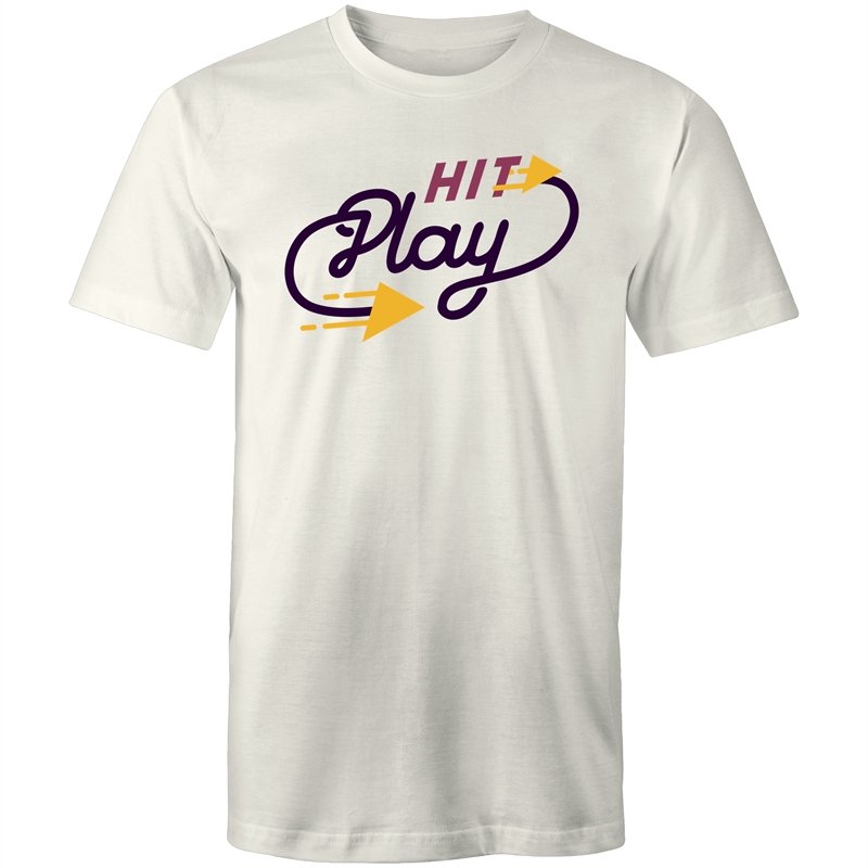 Men's Hit Play Music T-shirt