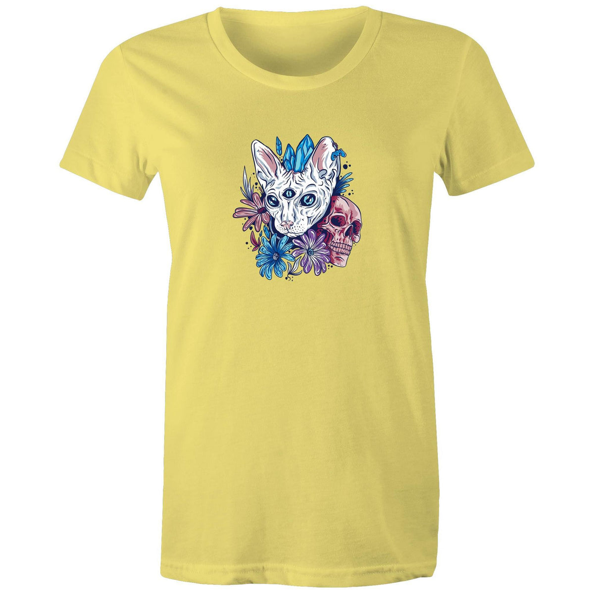 Women's Mystic Cat T-shirt