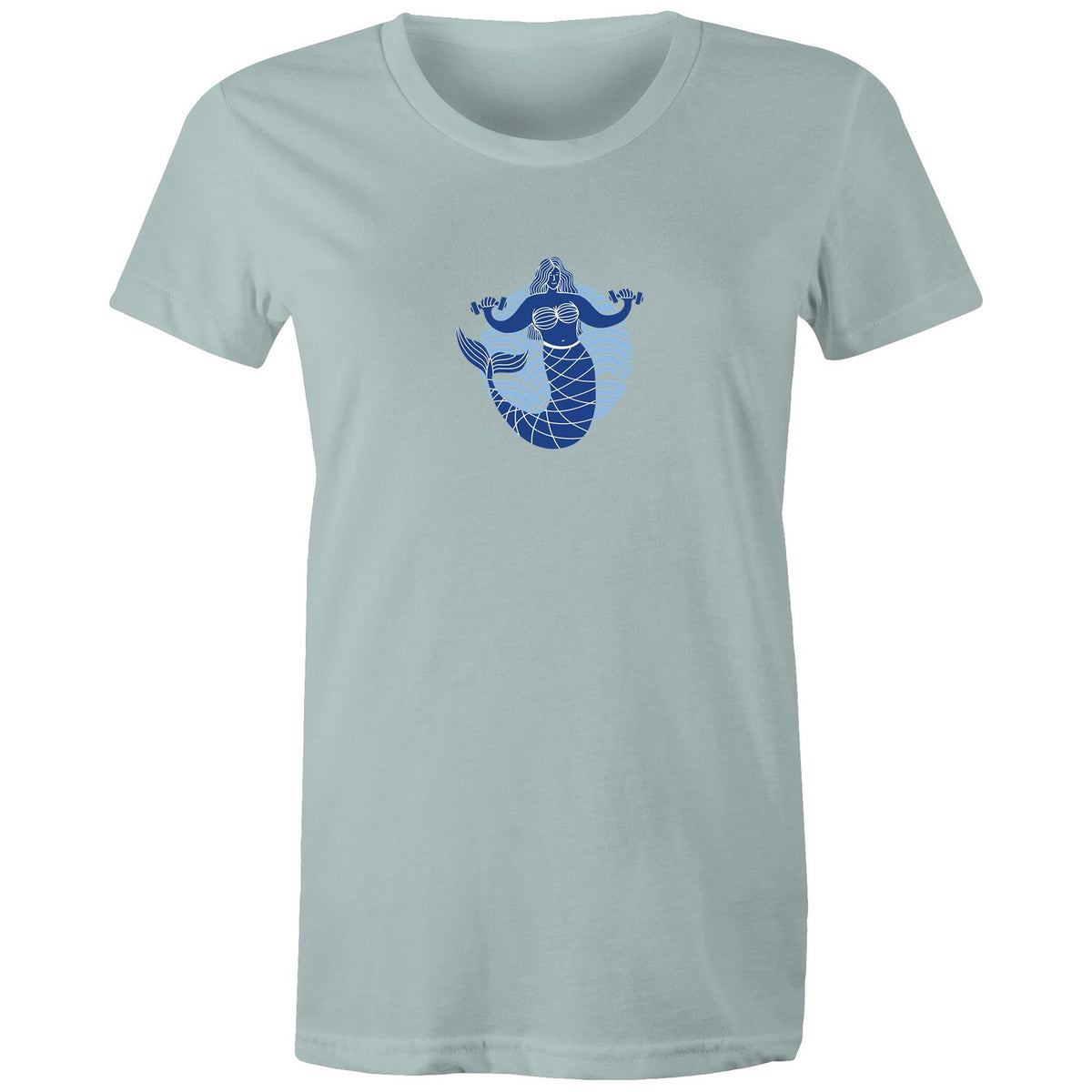 Women's Weightlifting Mermaid T-shirt
