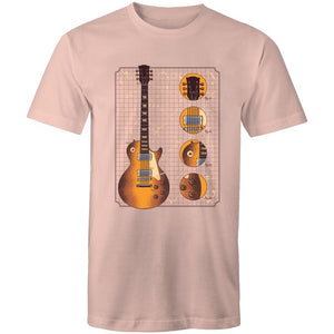 Men's Guitar Peices T-shirt