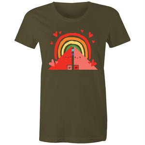 Women's Soul Mate Rainbow T-shirt