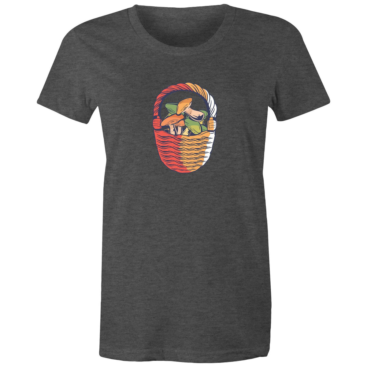 Women's Mushroom Basket T-shirt