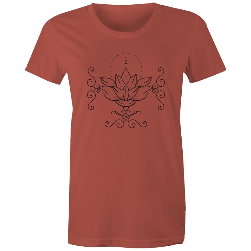 Women's Lotus Simplistic T-shirt