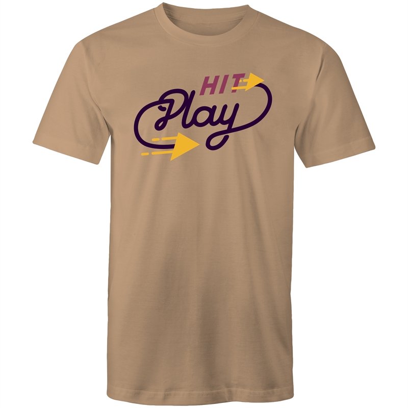 Men's Hit Play Music T-shirt