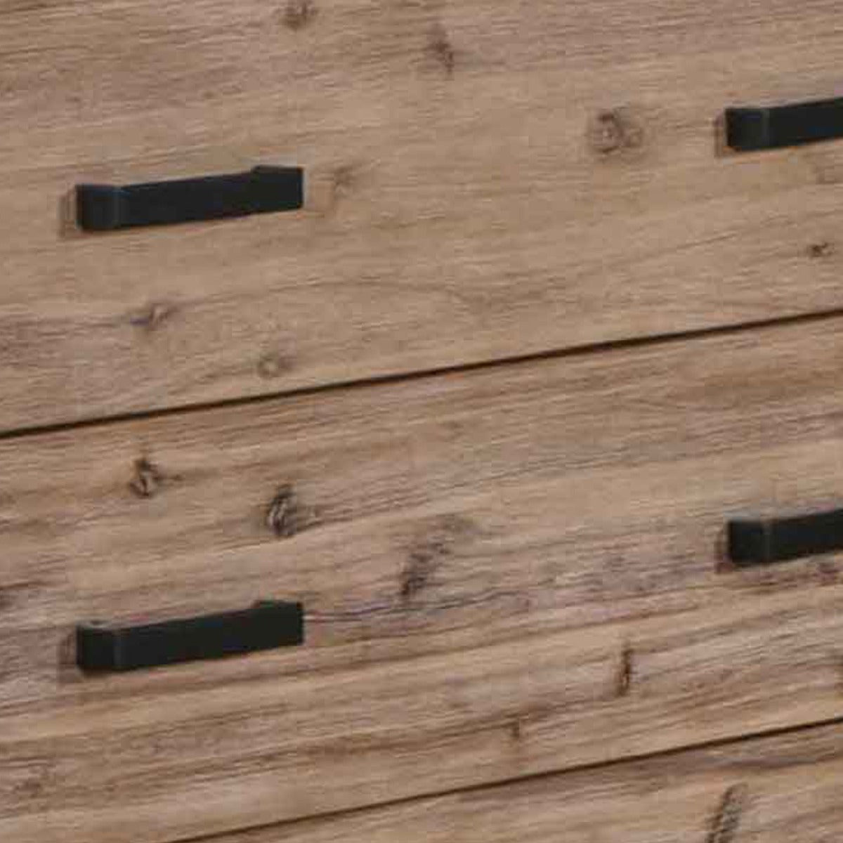 Solid Acacia Tallboy With 5 Storage Drawers