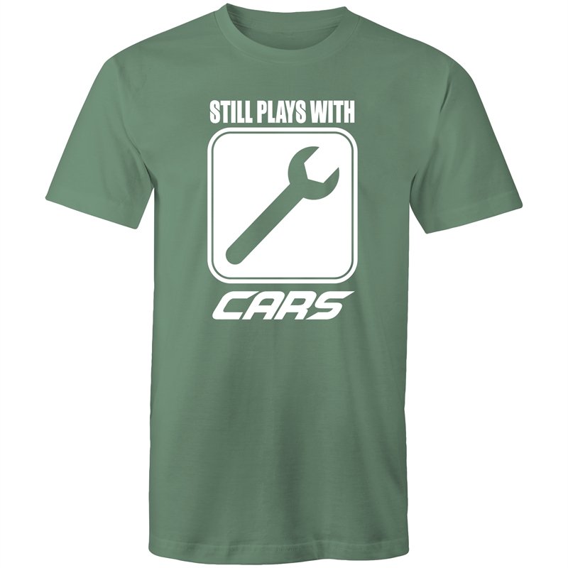 Men's Still Plays With Cars T-shirt