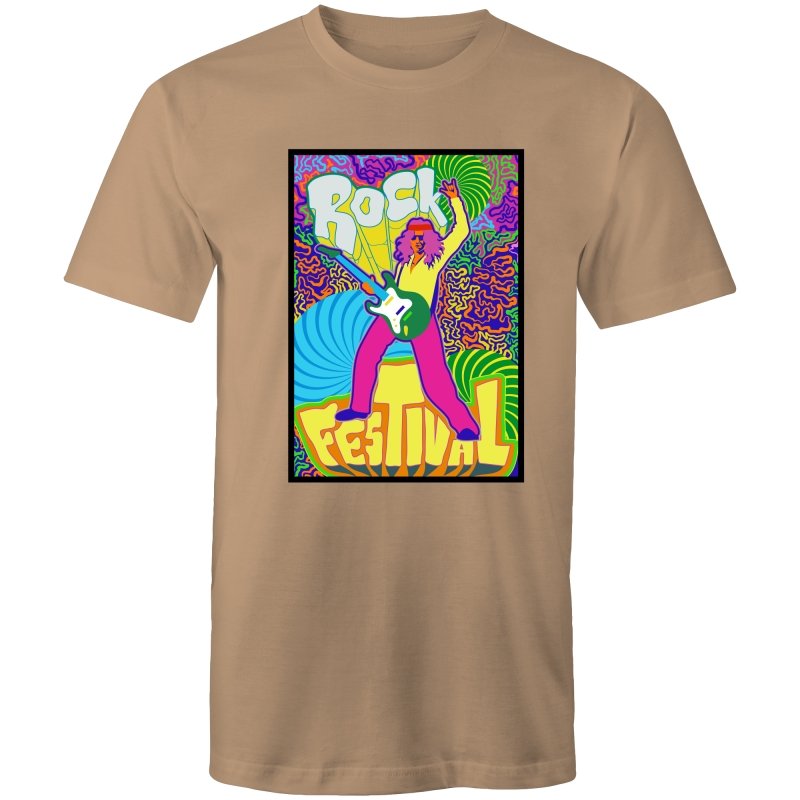 Men's Psychedelic Rock Festival T-shirt