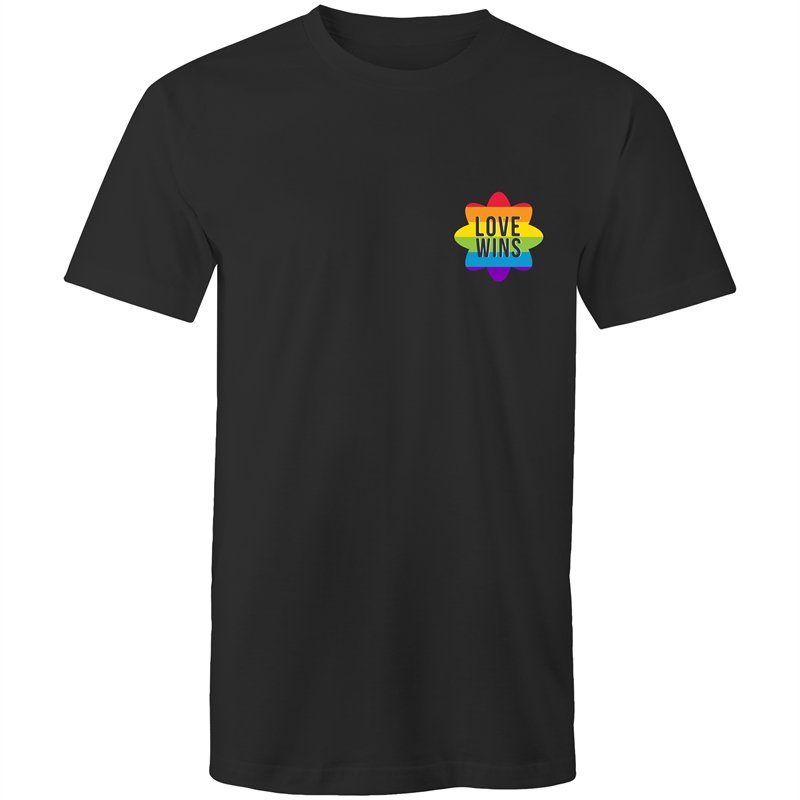 Men's Love Wins Pocket T-shirt