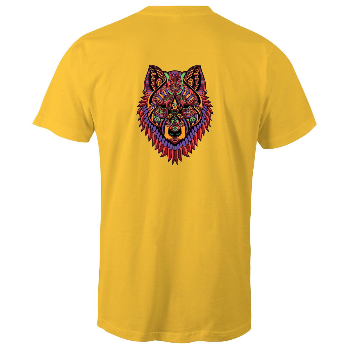 Men's Mandala Wolf T-shirt