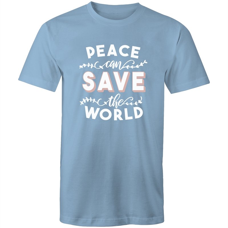 Men's Peace Can Save The World T-shirt