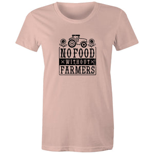 Women's No Food Without Farmers T-shirt