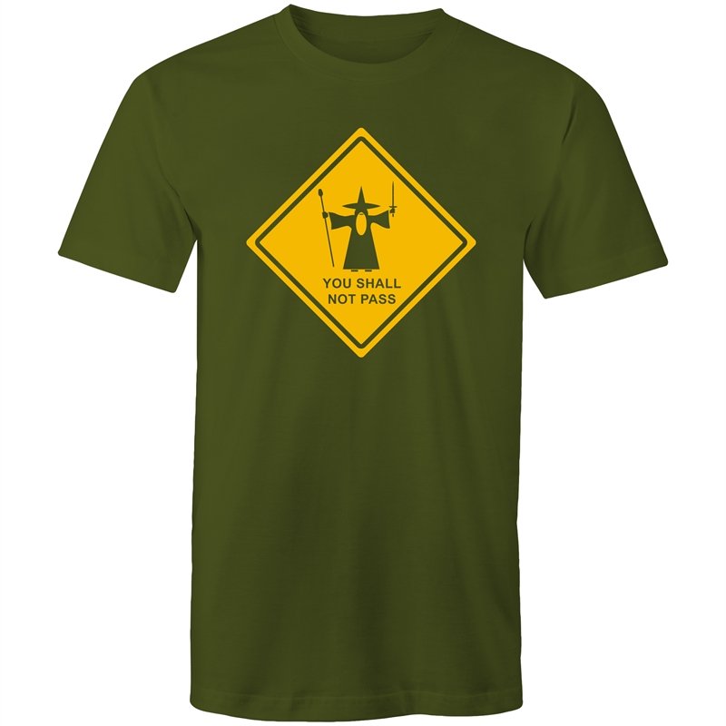 Men's Funny You Shall Not Pass T-shirt