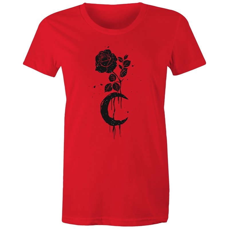 Women's Moonlit Rose T-shirt