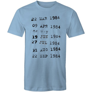 Men's Abstract Dates T-shirt