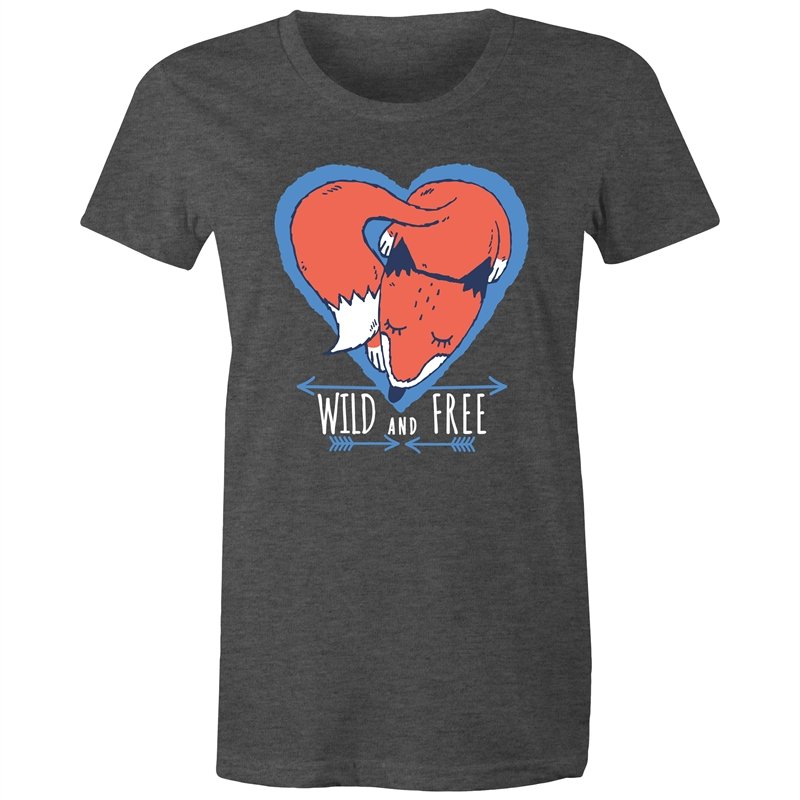 Women's Cute Wild And Free T-shirt