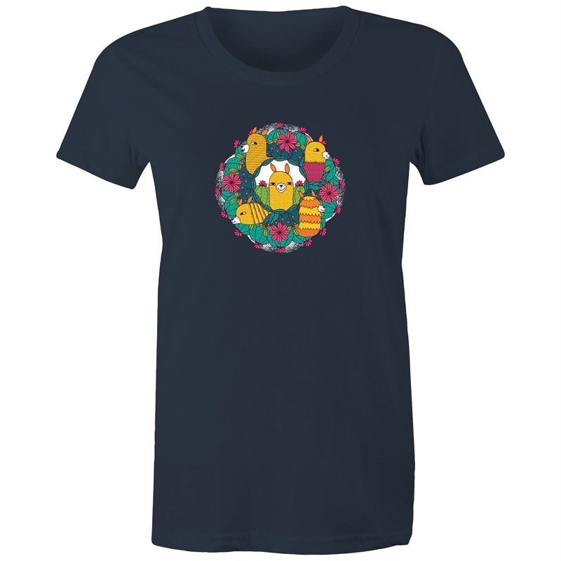 Women's Cute Llama T-shirt