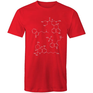 Men's Psychedelic Molecule T-shirt