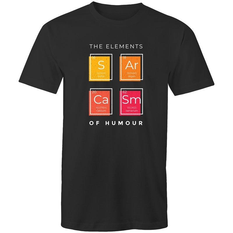 Men's The Elements Of Humour T-shirt