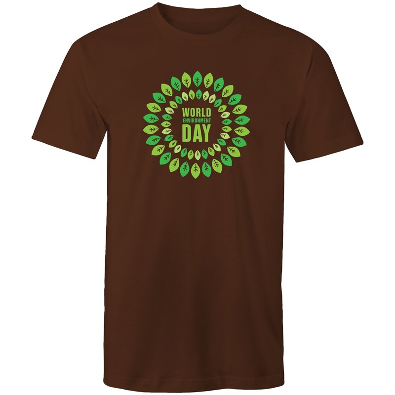 Men's Leaf Environment Day T-shirt