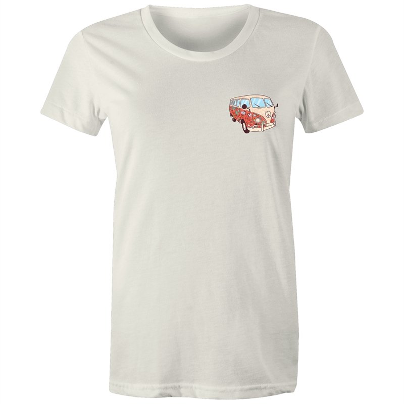 Women's Hippie Kombi Pocket T-shirt