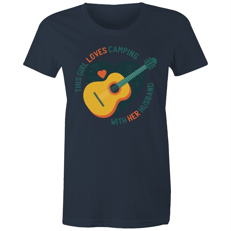 Women's Camping & Music T-shirt