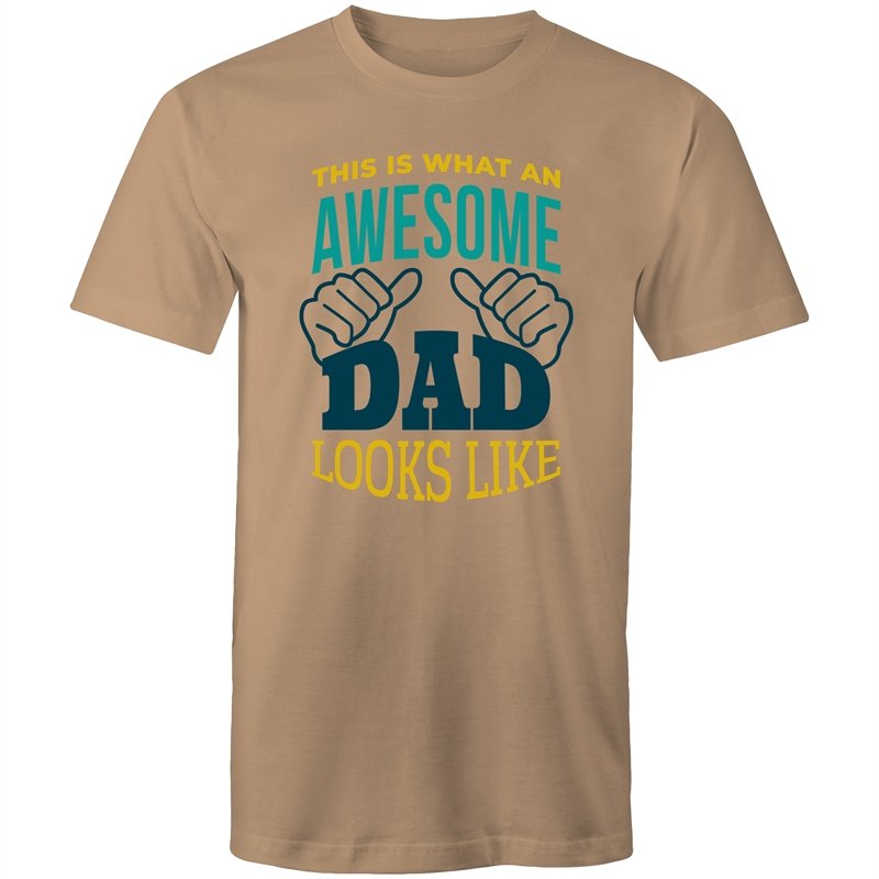 Men's This Is What An Awesome Dad Looks Like Tee