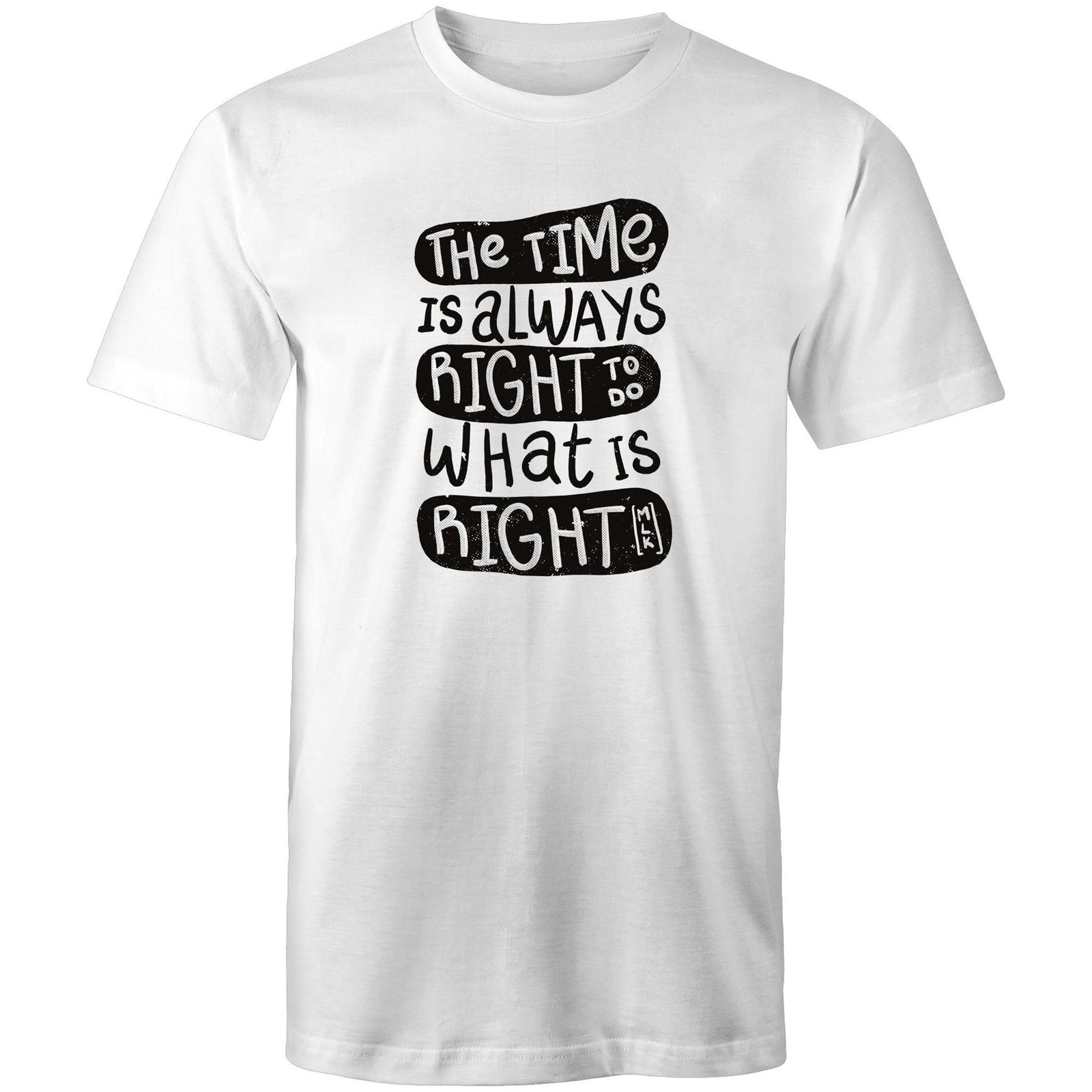 Men's Do What Is Right Graffiti Art T-shirt