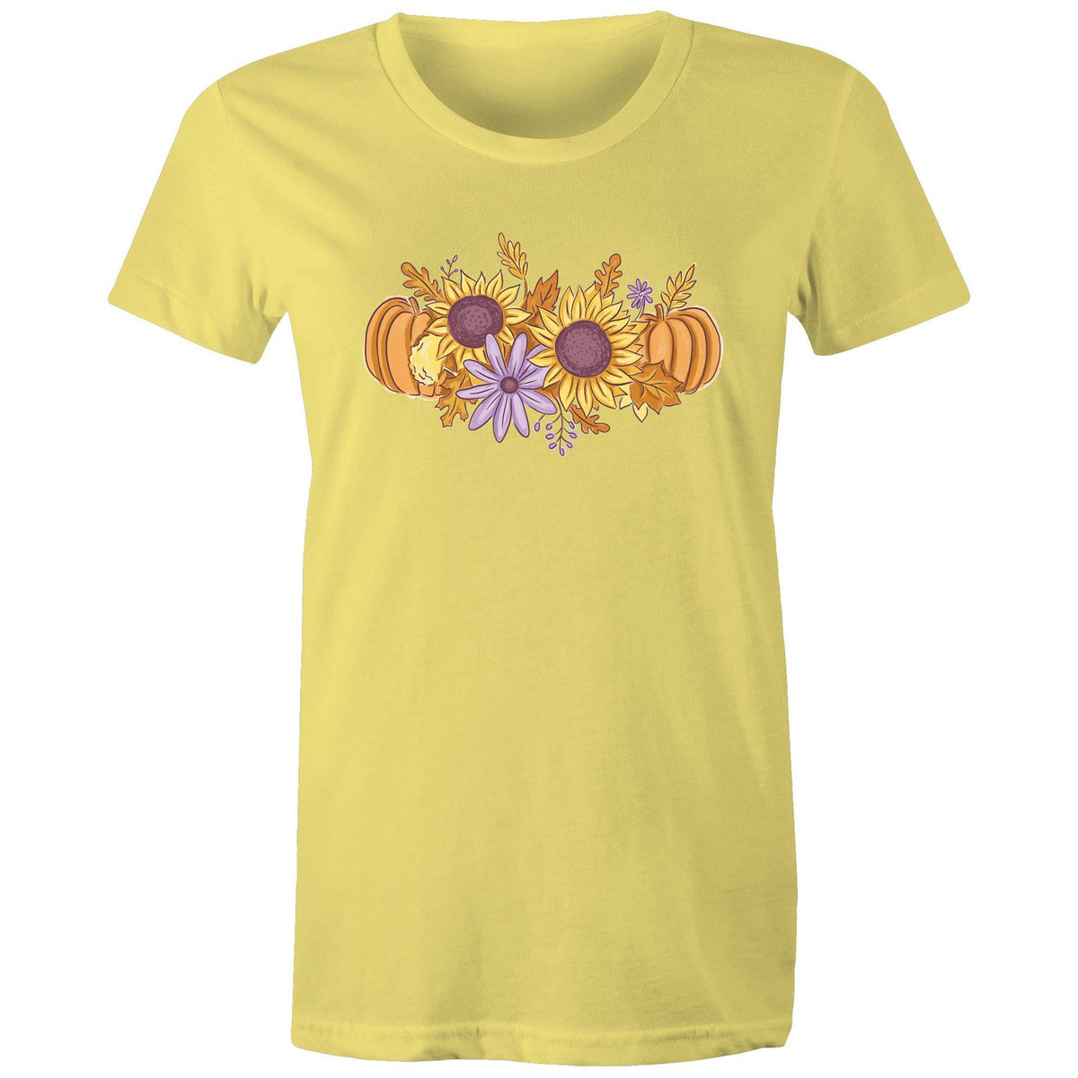 Women's Autumn Flower Bouquet T-shirt