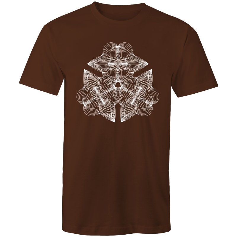 Men's Abstract Geometric Graphic Tee