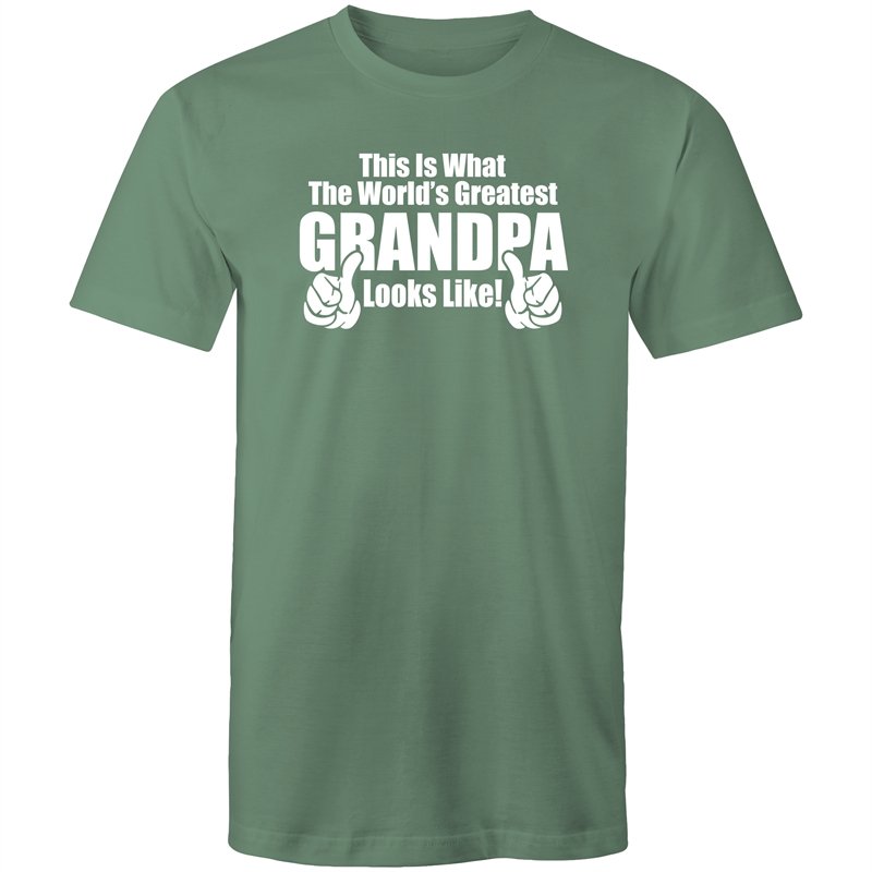 Men's This Is What The Worlds Greatest Grandpa Looks Like T-shirt