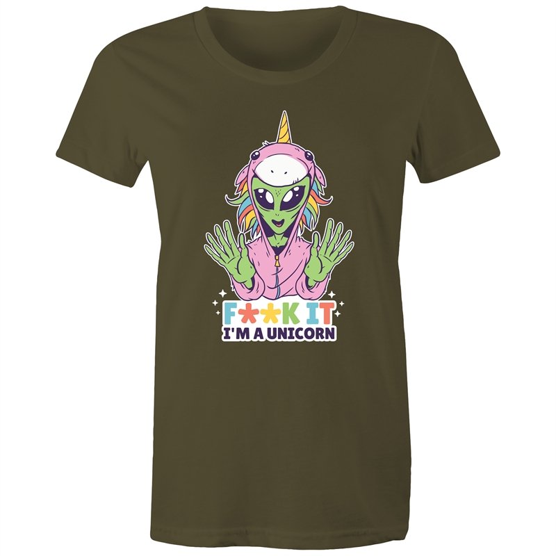 Women's Funny I'm A Unicorn T-shirt
