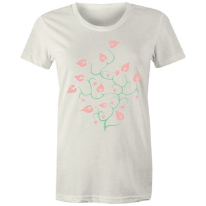 Women's Floral Plant T-shirt
