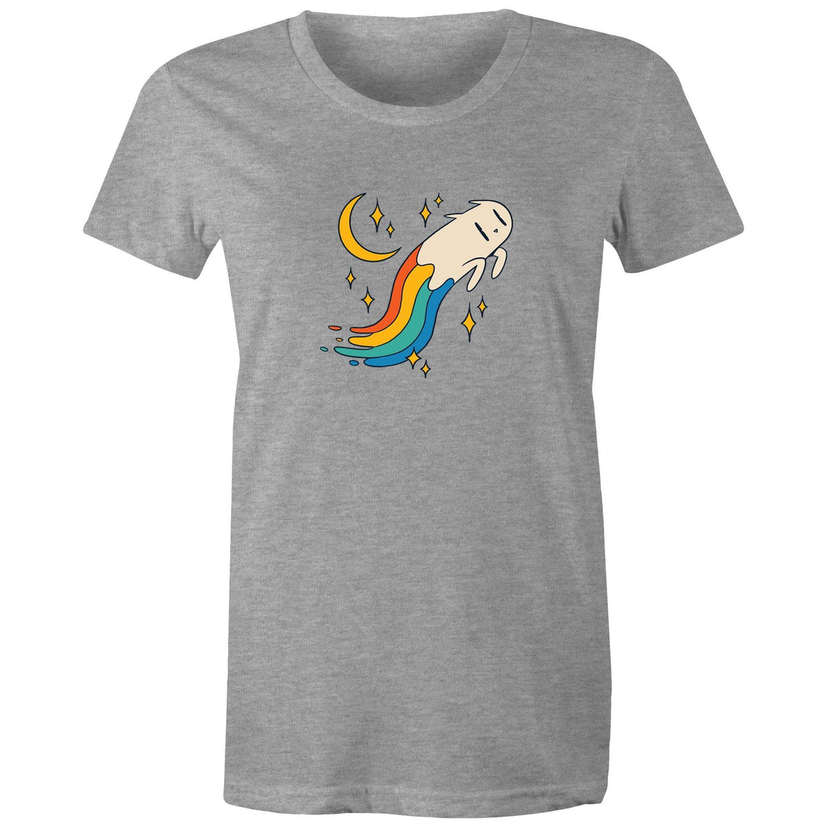 Women's Rainbow Cat T-shirt