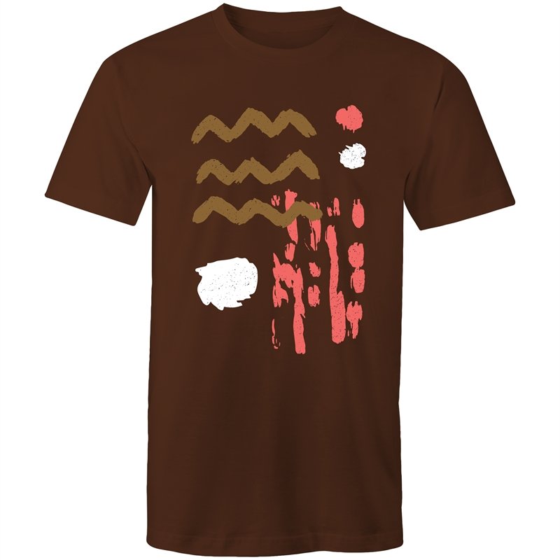 Men's Organic Abstract T-shirt