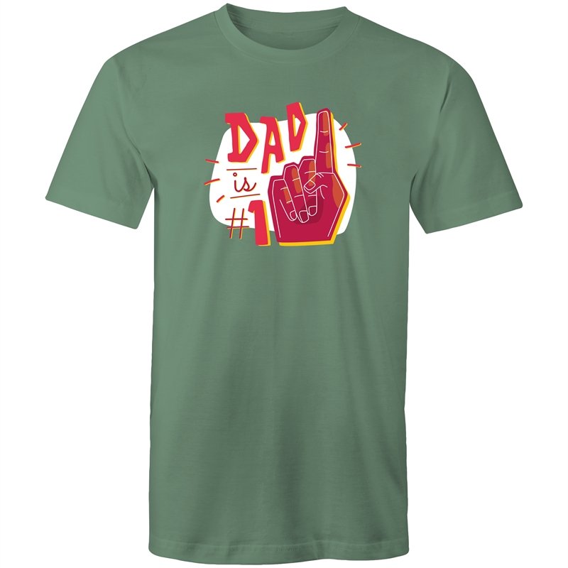 Men's Dad Is #1 T-shirt