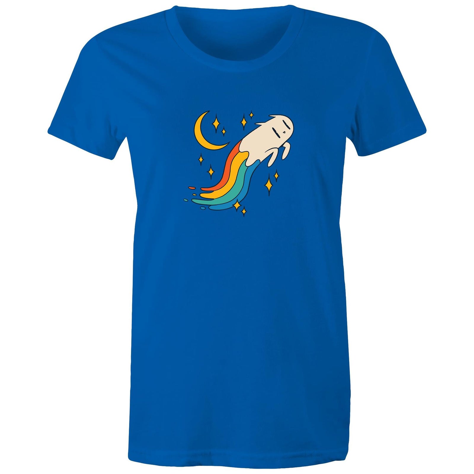 Women's Rainbow Cat T-shirt