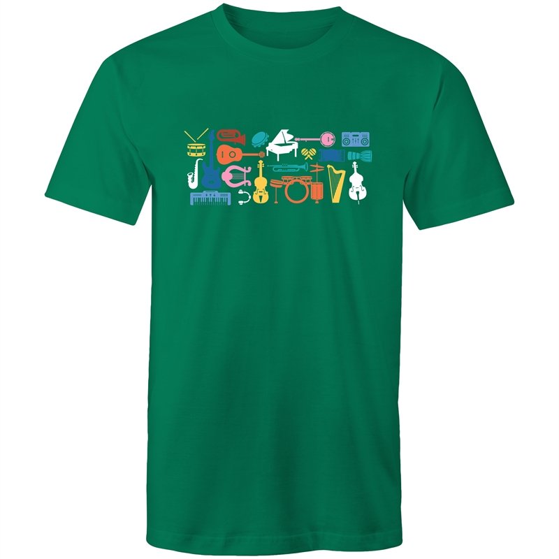 Men's Music Instrument Set T-shirt