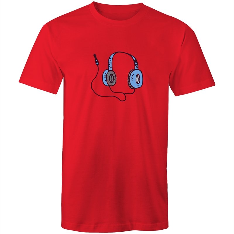 Men's Headphone Doodle T-shirt