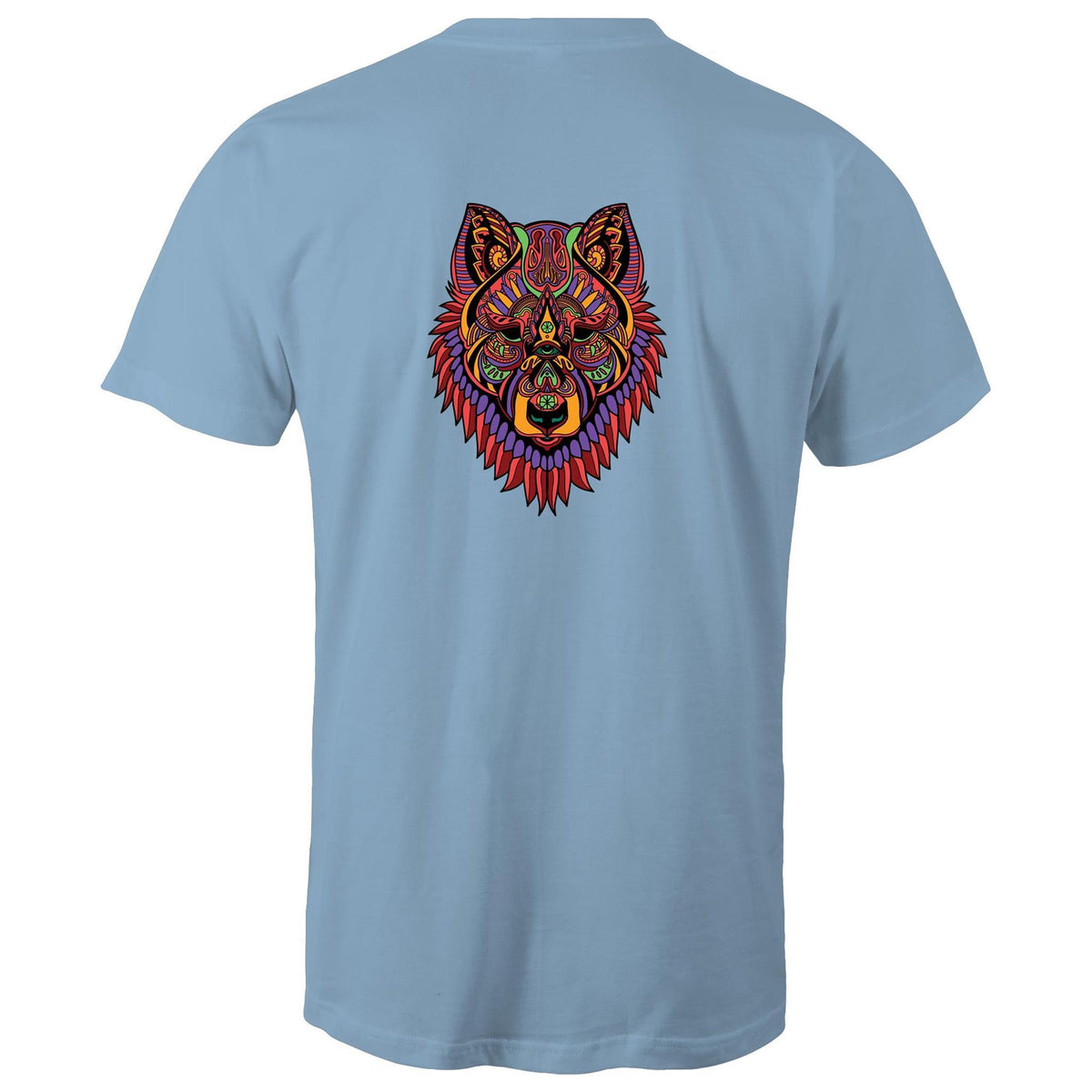 Men's Mandala Wolf T-shirt
