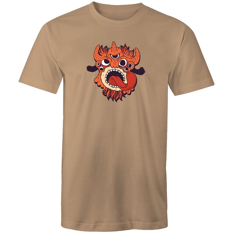 Men's Orange Monster T-shirt
