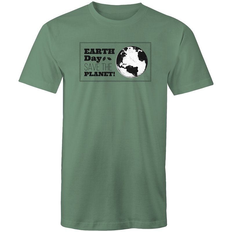 Men's Earth Day Poster T-shirt