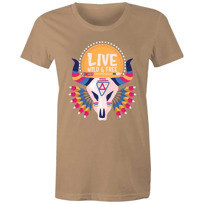 Women's Live Wild & Free T-shirt