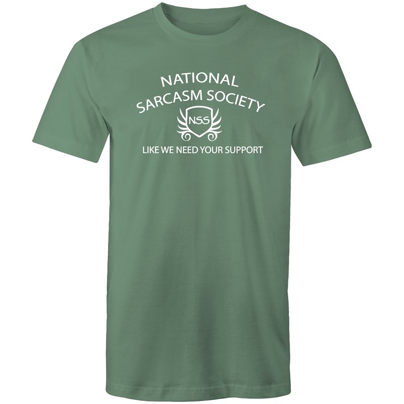 Men's National Sarcasm Society T-shirt