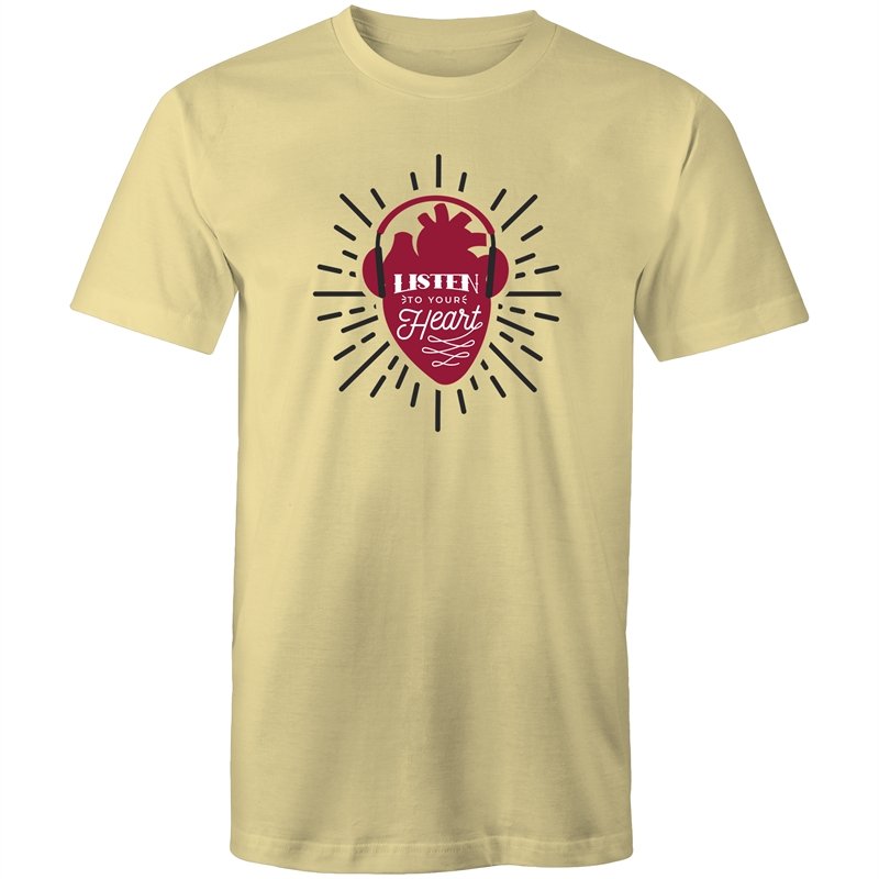Men's Listen To Your Heart Music T-shirt