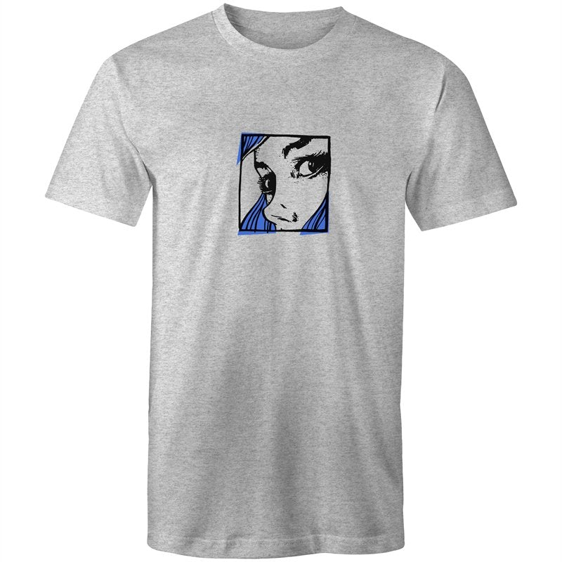 Men's Abstract Framed Girl T-shirt